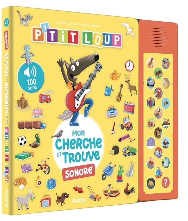 P'tit Loup : mon cherche et trouve sonore