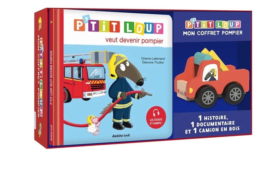 P'tit Loup : P'tit loup : À la découverte des pompiers