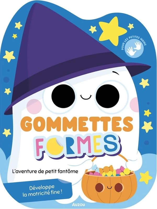 L'aventure de petit fantôme : développe la motricité fine : [Autocollant]