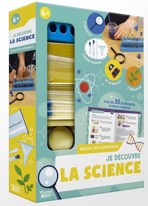 Auzou lab' : Je découvre la science