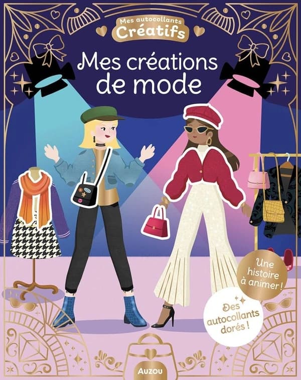 Mes créations de mode : Mes autocollants créatifs : [Autocollant]