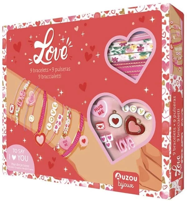 Love : 9 bracelets