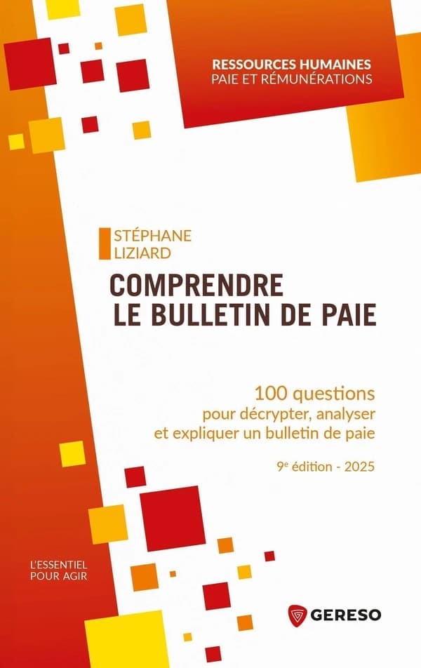 Comprendre le bulletin de paie : 100 questions pour décrypter, analyser et expliquer un bulletin de paie (9e éd., 2025) Stéphane Liziard