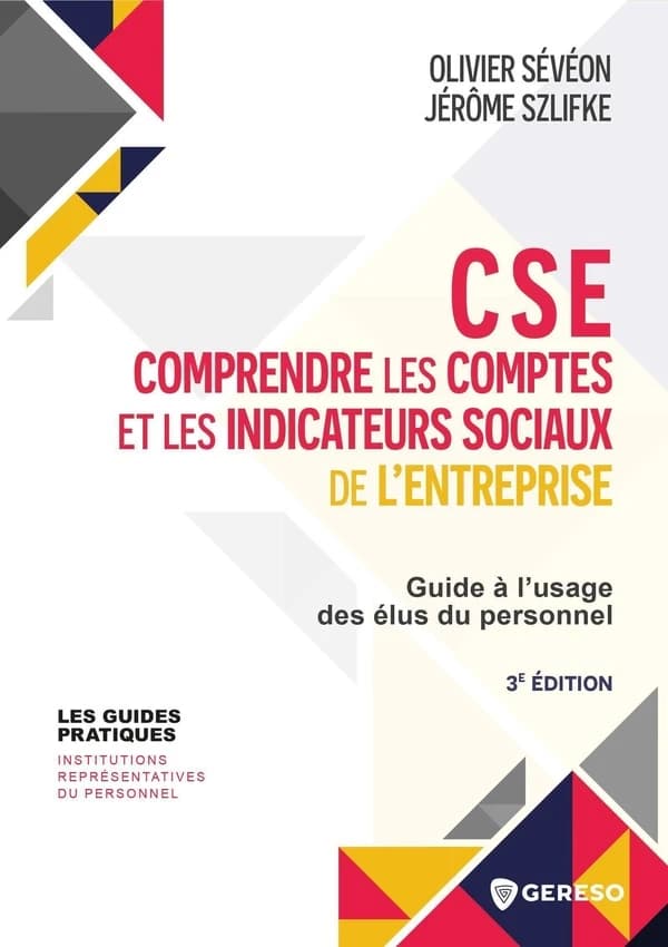 CSE : Comprendre les comptes et les indicateurs sociaux de l'entreprise : Guide à l'usage des élus du personnel (3 éd.)