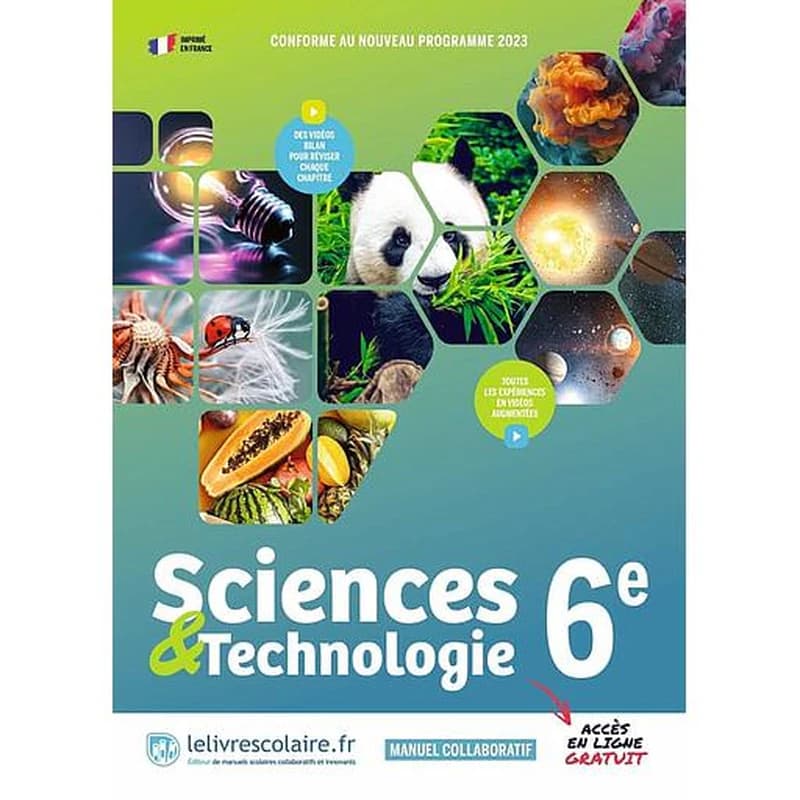 SCIENCES ET TECHNOLOGIE 6E