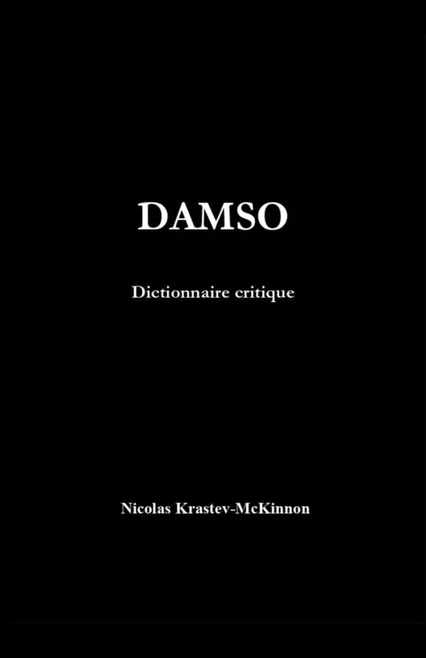 Damso : dictionnaire critique