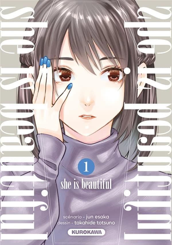 She is beautiful. 1