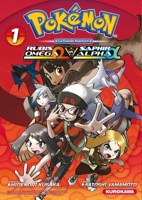 Pokémon : la grande aventure : Rubis Oméga et Saphir Alpha. 1