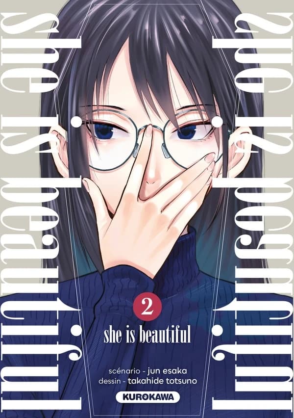 She is beautiful. 2