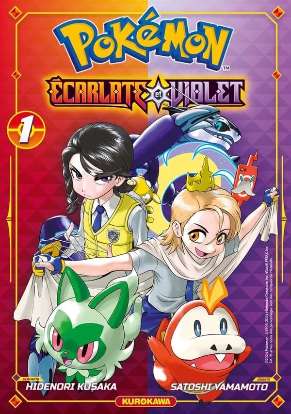 Pokémon écarlate et violet. 1