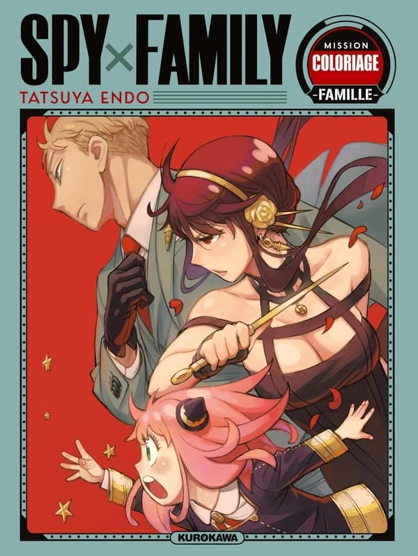 Spy x Family : Mission coloriage : [Album à colorier] : [image fixe]