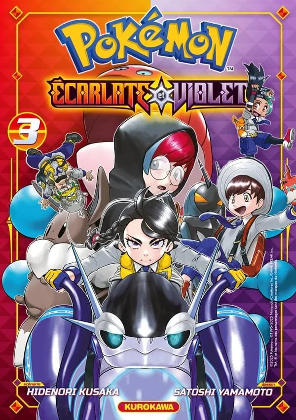 Pokémon écarlate et violet. 3