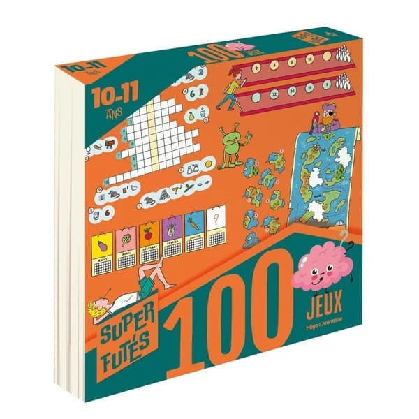Super Futés 100 jeux 10-11 ans : Niveau CM2