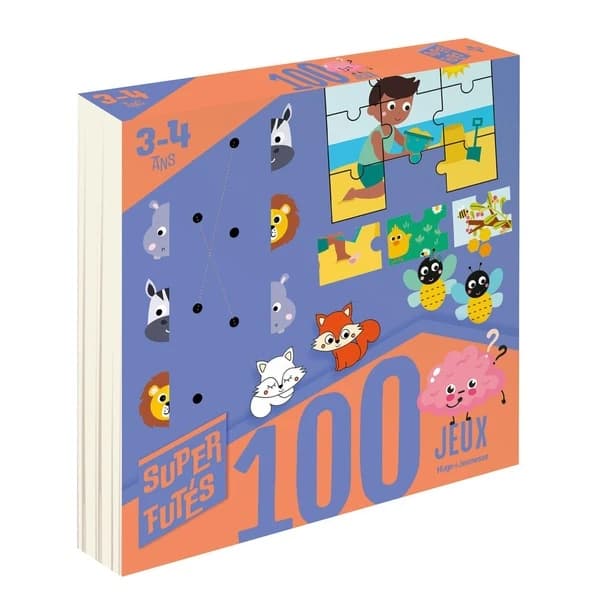 100 jeux pour Super Futés 3-4 ans