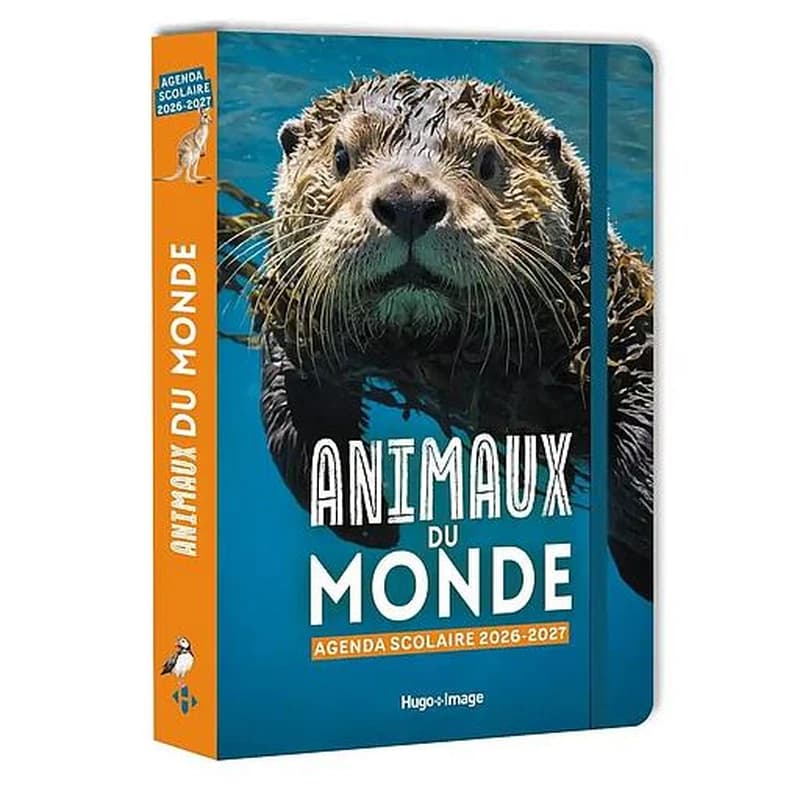 Agenda scolaire animaux du monde (édition 2026