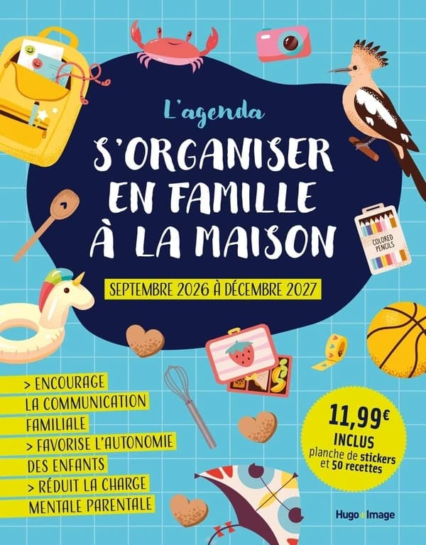 Agenda S'organiser en famille (édition 2026