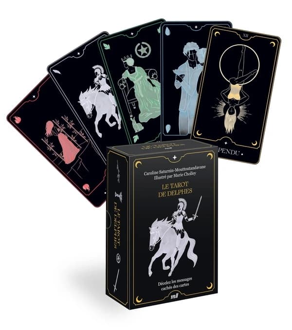 Le Tarot de Delphes : Décelez les messages cachés des cartes. 78 cartes
