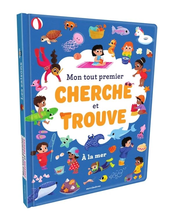 Mon tout premier cherche et trouve : À la mer : Plus de 50 éléments à repérer !
