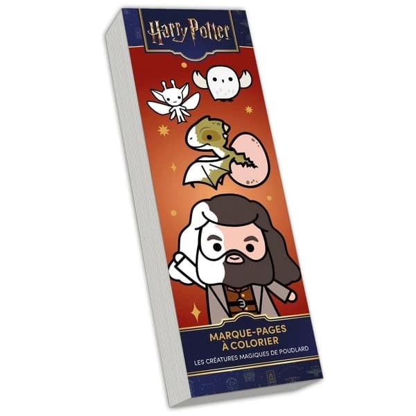 Harry Potter : Marque-pages à colorier : Les créatures magiques de Poudlard