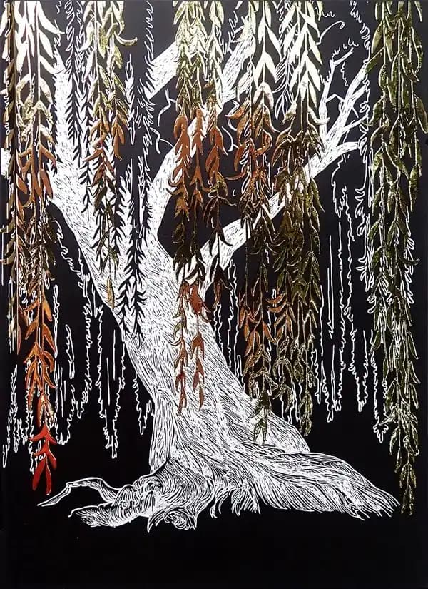 Legend of the willow (2e éd.) textes, Julie Nakache ; dessins, Cécile Vallade ; traduction, Rudolf Abraham ; chansons, Kramies