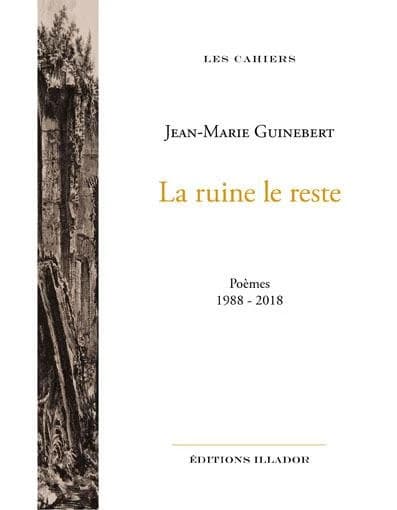 La ruine le reste : poèmes, 1988-2018