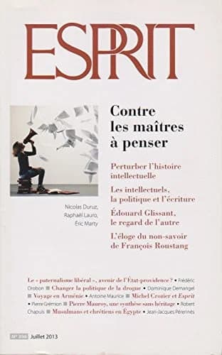 Esprit : contre les maîtres à penser