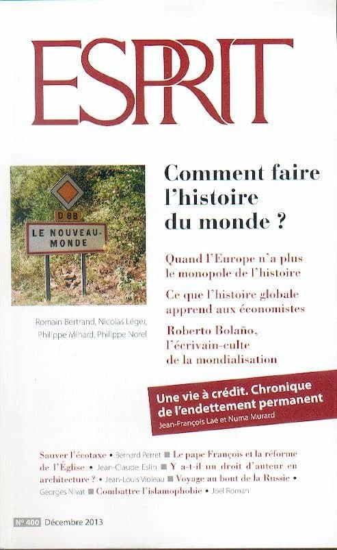 Esprit n.400 : comment faire l'histoire du monde ?