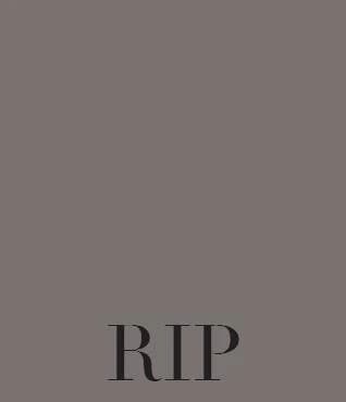 RIP : Requiescat in pace