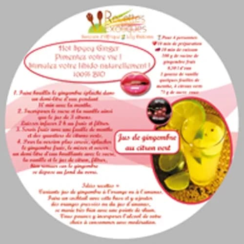 Carte postale aprhodisiaque recettes exotiques