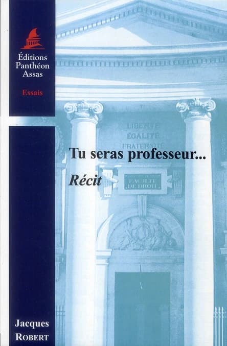 Tu seras professeur : récit