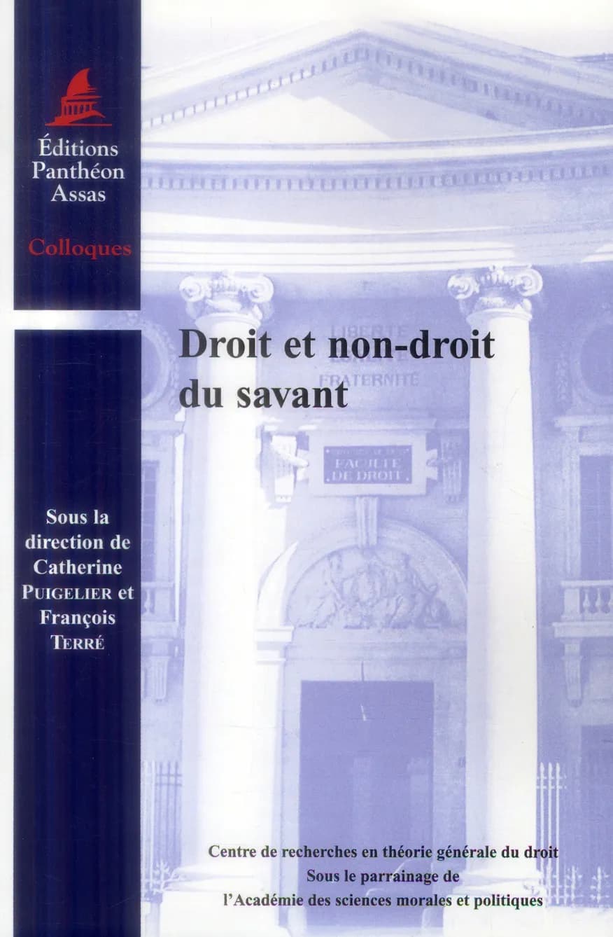 Droit et non-droit du savant
