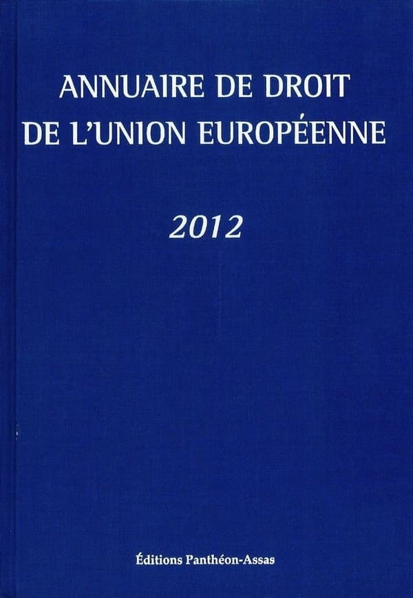 Annuaire de droit de l'union européenne