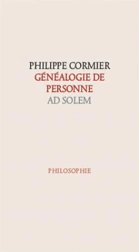Généalogie de personne (2e éd.) Philippe Cormier