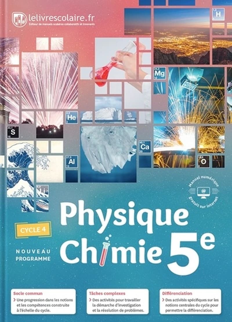 Physique, chimie, 5e