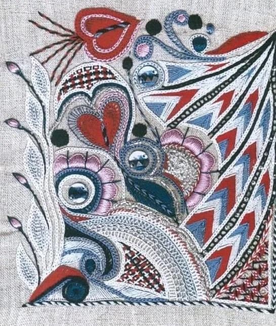 Hiver broderie glazig