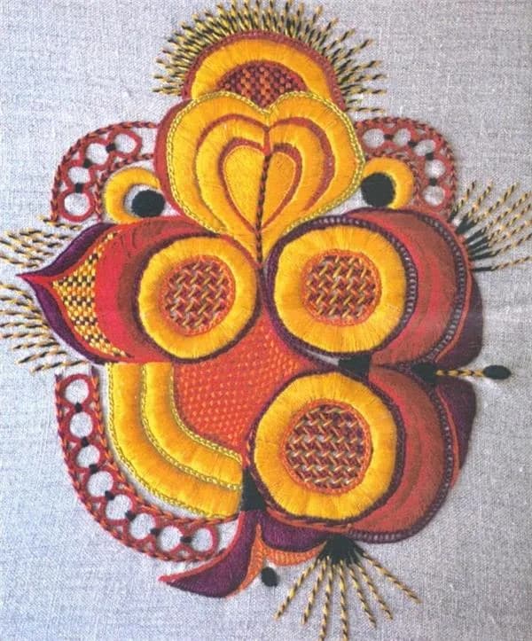 Le lambour ; coffret de broderie