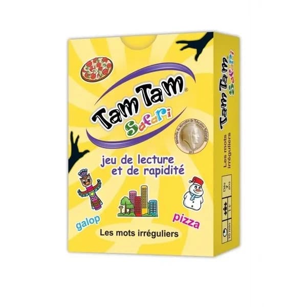 Tam Tam Safari - Les mots irréguliers : Jeu de lecture