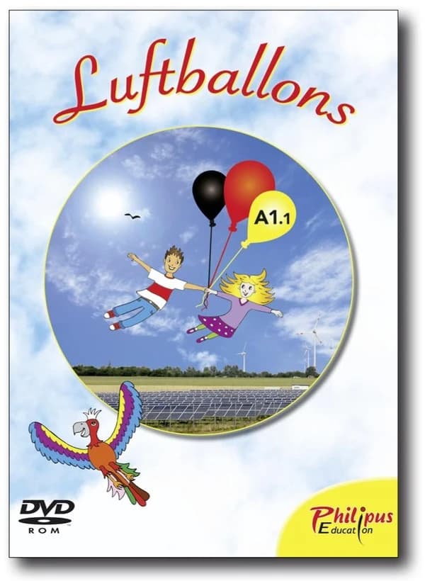 Luftballons : méthode d'allemand ; A1.1 ; CP, CE1, CE2 ; DVD-Rom