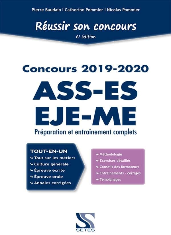 Réussir son concours ASS-EJE-ES-ME