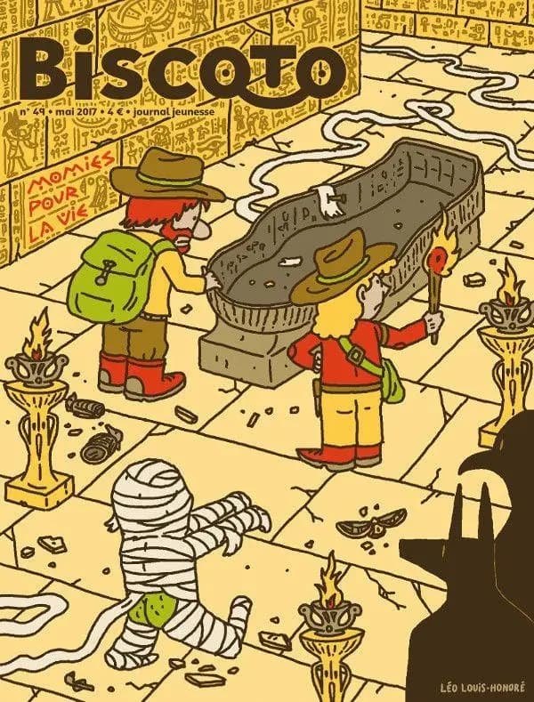 Biscoto n.49 : momies pour la vie ; mai 2017 ; lot de 5 ex