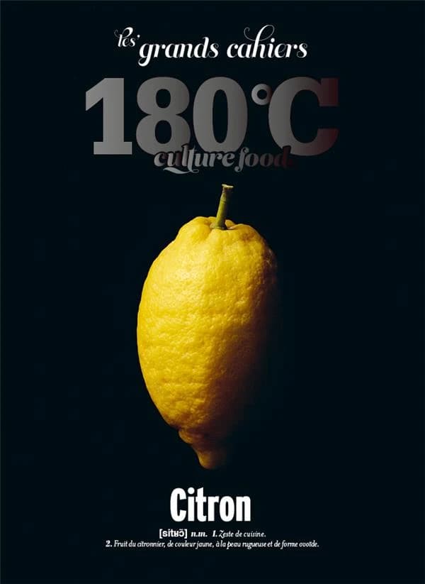 Les grands cahiers 180°C - Citron