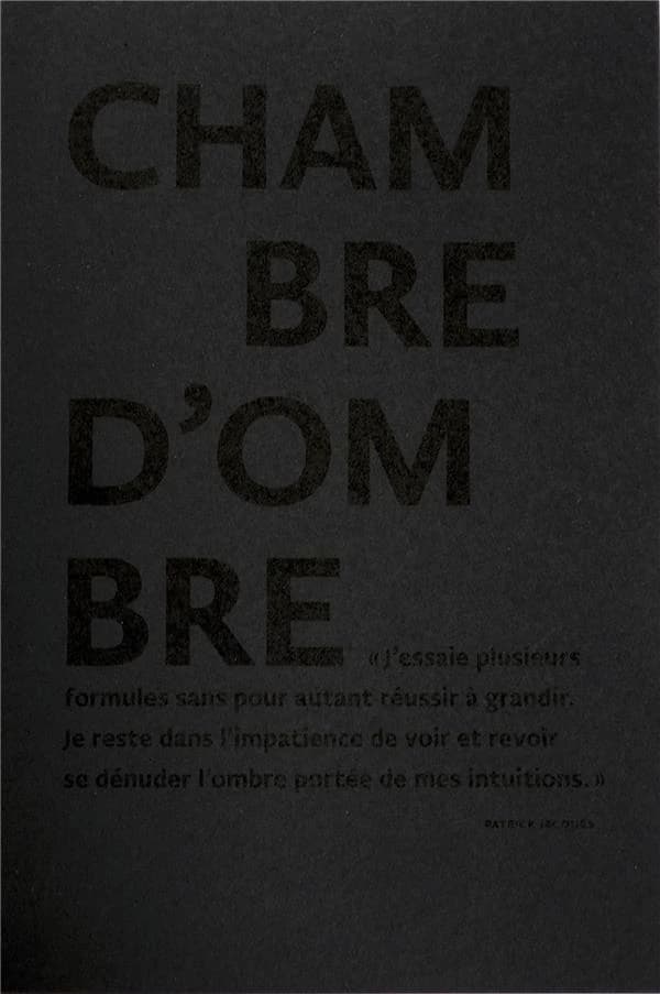 Chambre d'ombre