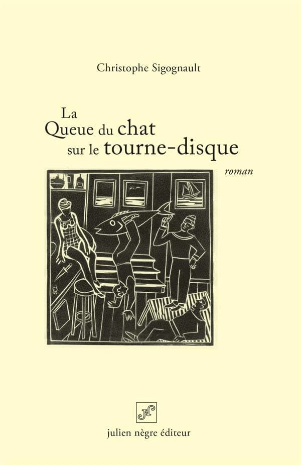 La queue du chat sur le tourne-disque