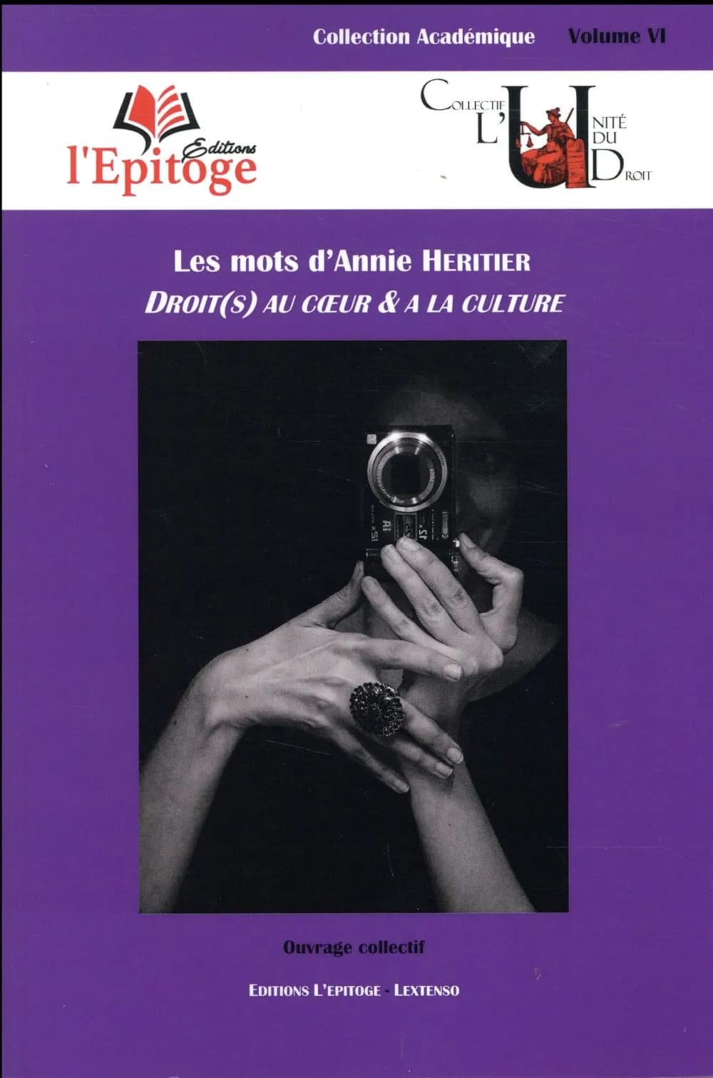 Les mots d'Annie Héritier : droit(s) au coeur & à la culture