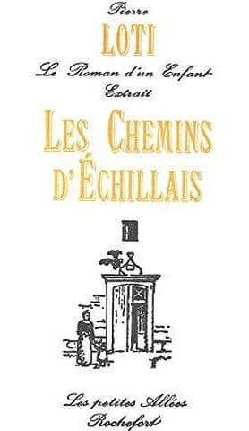 Les chemins d'Échillais : le roman d'un enfant, extrait