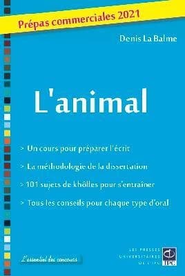L'animal : prépas commerciales 2021