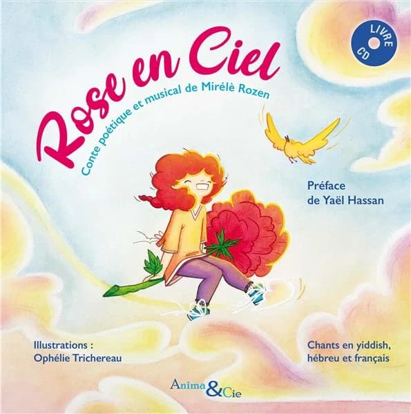 Rose en ciel