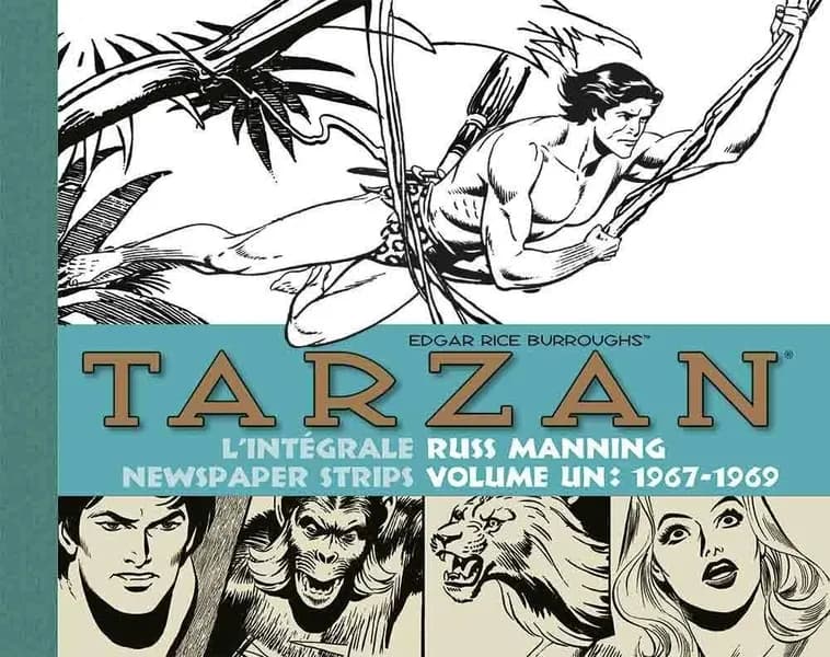 Tarzan : l'intégrale des newspaper strips de Russ Manning. Volume 1, 1967-1969