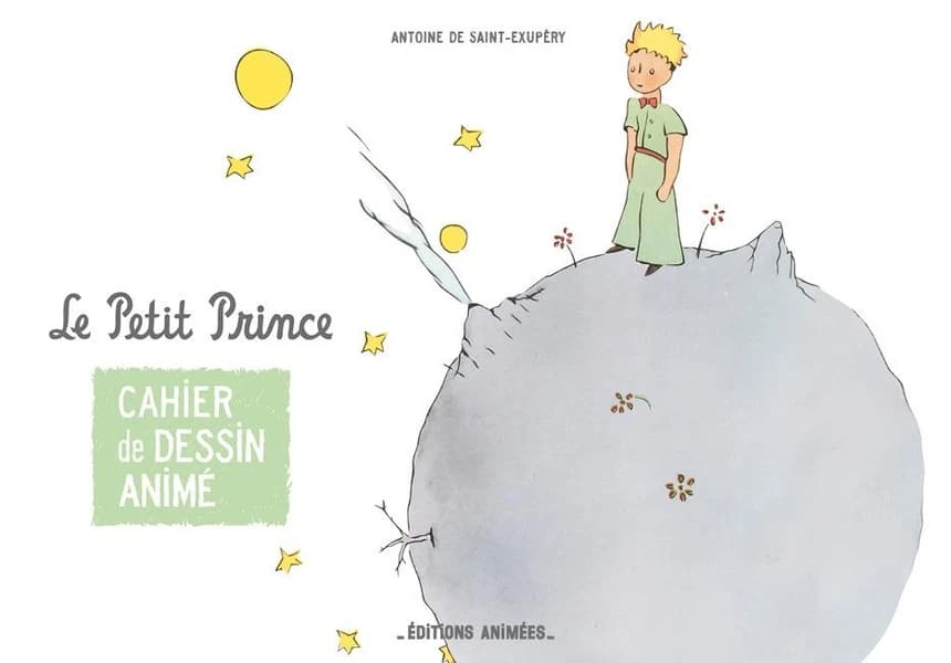 Cahier de dessin animé Le Petit Prince