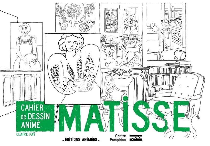 Cahier de Dessin Animé : Matisse : [Album à colorier]
